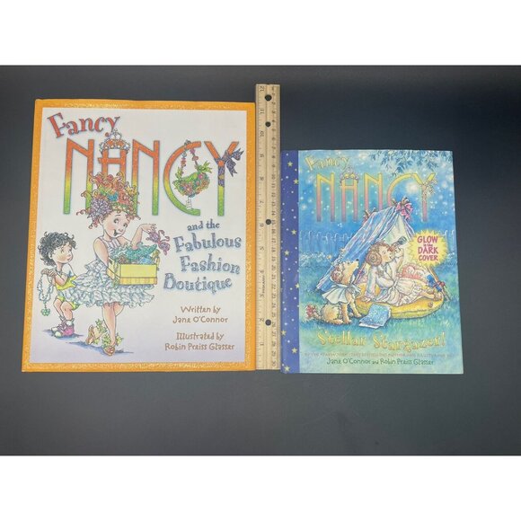 Fancy Nancy Books Lot of 4 Children’s Girls Jane O’Conner Hardback Paperback - Picture 9 of 10